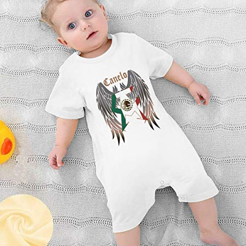 Álvarez Canelo 1 Mono de Manga Corta para niñas, niños, bebé, algodón, recién Nacido, Mono, Pijama, niño