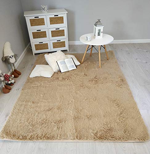 Amazinggirl alfombras Salon Grandes - Pelo Largo Alfombra habitación Dormitorio Lavables Comedor Moderna vivero 160 x 230 cm