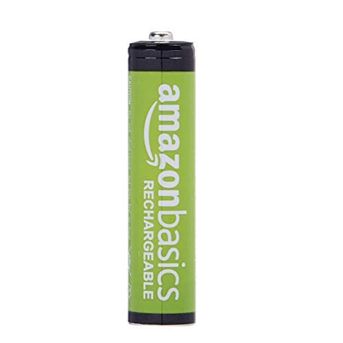 AmazonBasics - Pilas recargables AAA (paquete de 24), 800 mAh, precargadas