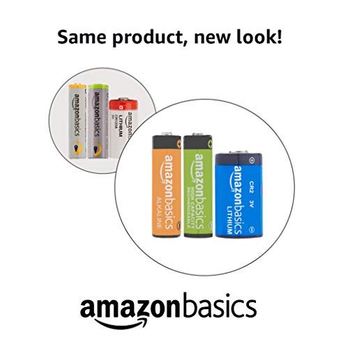 AmazonBasics - Pilas recargables AAA (paquete de 24), 800 mAh, precargadas