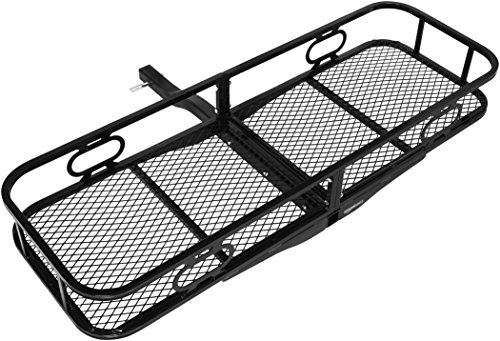 AmazonBasics - Portaequipajes con soporte a enganche de remolque