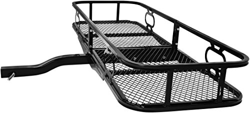 AmazonBasics - Portaequipajes con soporte a enganche de remolque