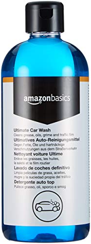 AmazonBasics - Producto limpiador de coche (Ultimate Car Wash), botella de 500 ml con tapa abatible