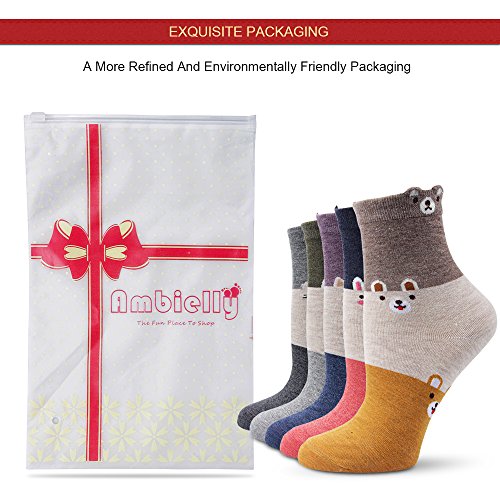 Ambielly calcetines de algodón calcetines térmicos Adulto Unisex Calcetines