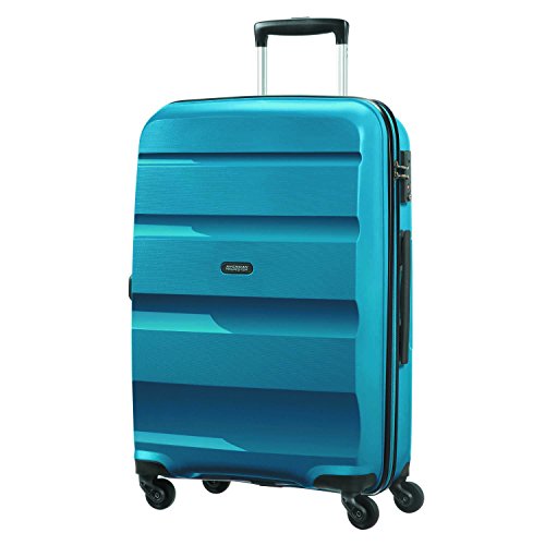 American Tourister Bon Air - Equipaje de mano, Azul (Seaport Blue), M (66cm-57.5L)