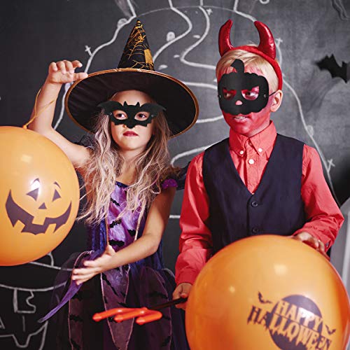 Amosfun Mascarada de Halloween Cosplay Máscaras de Fieltro para niños, niñas, Disfraces, Fiesta, mascarilla, Fiesta de Halloween, Fiesta, máscara, favores del Partido, Suministros 20PCS