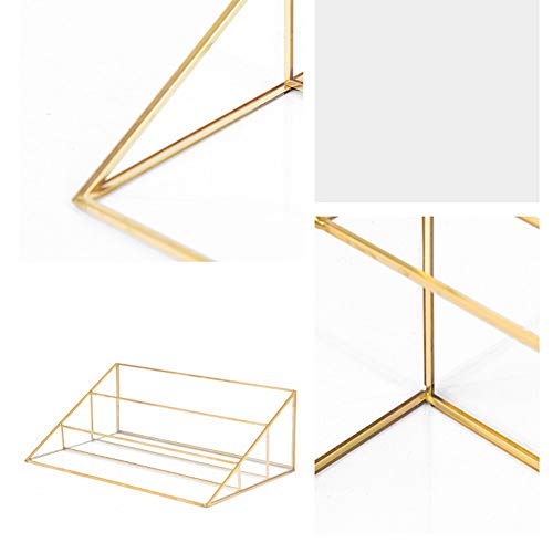 AMRT Sostenedor del Collar Pendiente del Organizador del sostenedor de Escritorio joyería Organizador cosmético, alejado de la baratija Organizador Caja para Anillos Pulseras Collares Pendientes