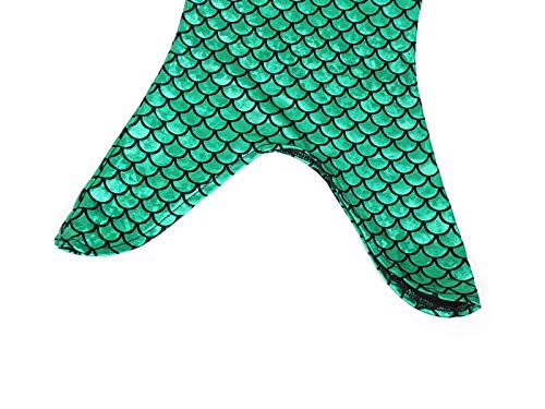 AmzBarley Sirena Bañador Niña Sirenita Traje Baño Pincesa Disfraz Niña 3 Piezas Verano Playa Nadar Natación Conjunto Cosplay 2-3 Años