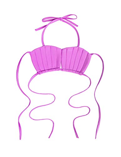 AmzBarley Sirena Bañador Niña Sirenita Traje Baño Pincesa Disfraz Niña 3 Piezas Verano Playa Nadar Natación Conjunto Cosplay 2-3 Años