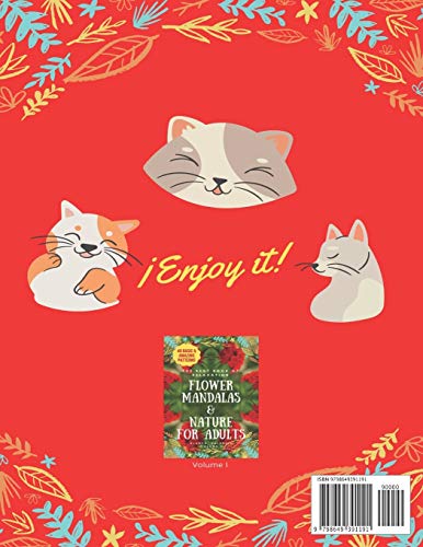 An adult Coloring Book for Cat Lovers Specials Cats & Hilarious Scenes: 35 Basic & Amazing Patterns: 2