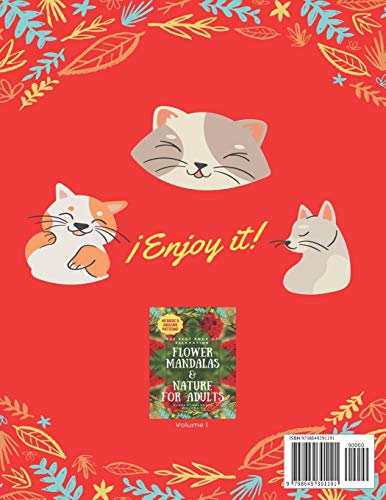 An adult Coloring Book for Cat Lovers Specials Cats & Hilarious Scenes: 35 Basic & Amazing Patterns: 2