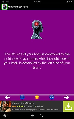 Anatomy Body Facts! Fun Human Anatomy and Physiology Flash Cards app FREE! Learn about Bones, Skin, Organs, Muscles, Brain, and the Body Parts Atlas of Science Systems for Kids! Cool & Random Virtual Surgery Simulator for Plastic, Leg, Eye, Hair!