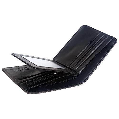 ANDD Carteras para hombre Cartera de Anime Naruto Dragonball Logo Cartera marrón Bifold Cartera de Hombre Cartera One Piece Monedero Nuevo