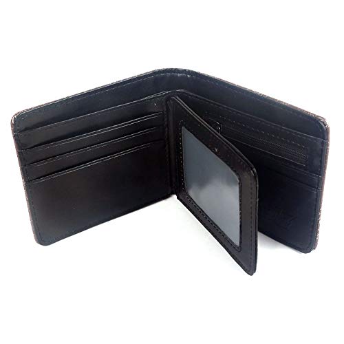 ANDD Carteras para hombre Dragon Ball Wallet Cartoon Anime Goku Hombres Carteras monederos con Tarjetero con Monedas