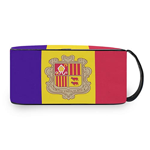 Andorra - Neceser de Viaje, Organizador de cosméticos, diseño de Bandera
