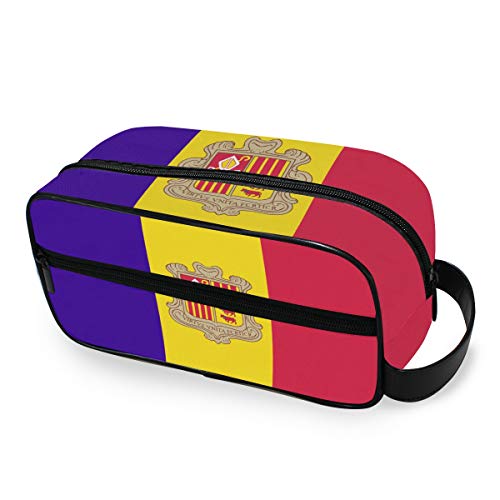 Andorra - Neceser de Viaje, Organizador de cosméticos, diseño de Bandera