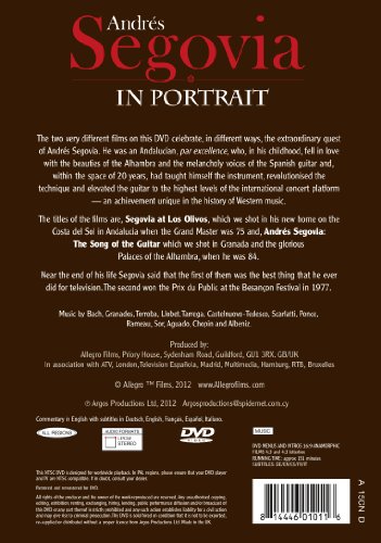 Andres Segovia in Portrait [Alemania] [DVD]