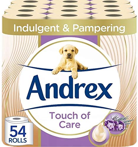 Andrex Papel Higiénico Tacto Suave, 54 Rollos