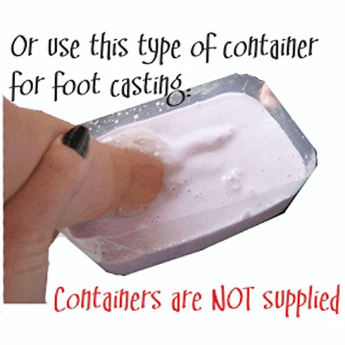 Anika-Baby BabyRice 3D Baby Casting Kit (Pack of 12, Large, Metallic Pewter)