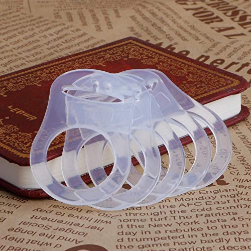 Anillo De Mam Botón De Silicona,10 Pack Transparente Adaptadores Anillo de Soporte de Silicona Anillo Chupete Bebé Clips para Chupete Simulado Mam NUK Estilo Botón