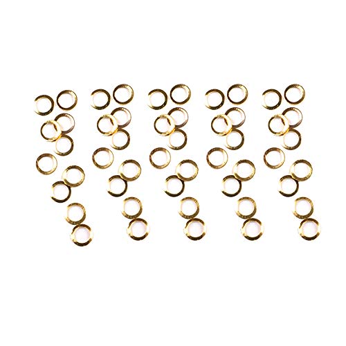 Anjing 180 Cápsulas 3D Remaches de Uñas Metal Remache Nail Art Metal Patch Millet Grain Triangle Nail Decoraciones