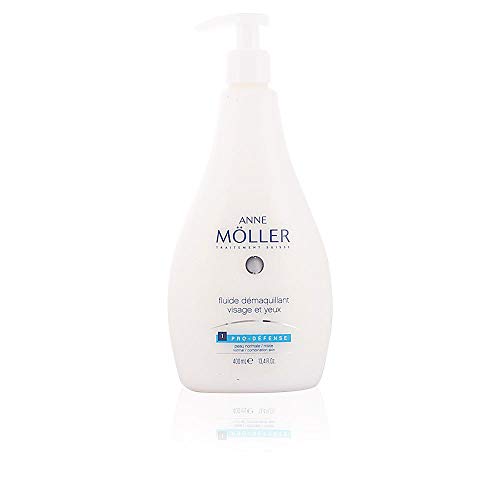 Anne Möller Fluide Démaquillant Visage Et Yeux - Loción anti-imperfecciones, 400 ml
