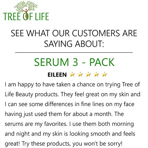 Anti Aging Suero 3-Pack para la cara - Vitamina C Serum, Serum Retinol, Ácido Hialurónico Suero - Serum completa Régimen (3 onza)