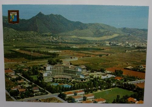 Antigua postal. Old post card. Nº 157.- BENICASIM (Castellón). Hotel Orange