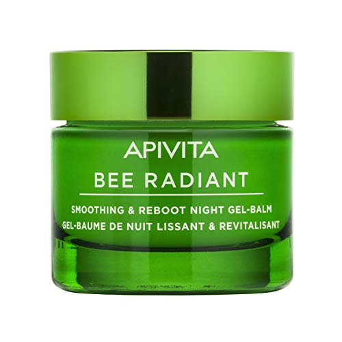 Apivita Bee Radiant Gel-bálsamo de noche - alisa y restaura la piel