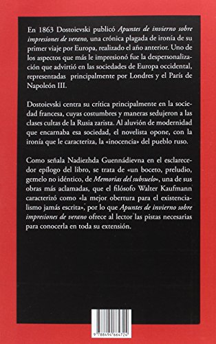 Apuntes de invierno sobre impresiones de verano (El Jardín de Epicuro)