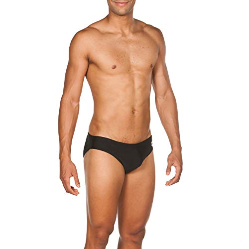 Arena M 5.5cm Brief Bañador Slip Ajustado Hombre Dynamo, Black, 105