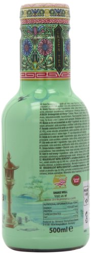 Arizona Original Green Tea With Honey 500 ml (Pack of 6)