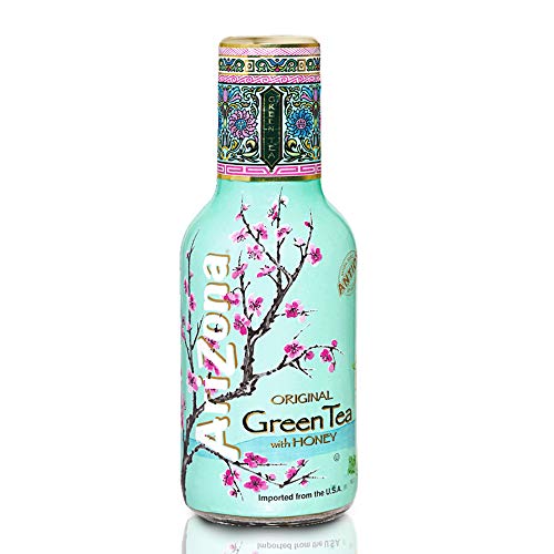 Arizona Original Green Tea With Honey 500 ml (Pack of 6)