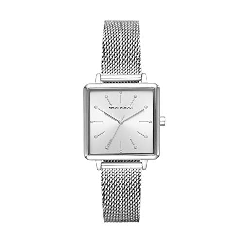 Armani Exchange Reloj Analogico para Mujer de Cuarzo con Correa en Acero Inoxidable AX5800