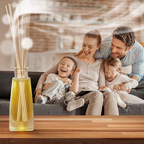 Aroma Difusor con Aceite de Lemongrass Natural 100ml - Fragancia Fresca y de Larga Duración - Set de Regalo de Difusor con 8 palitos de bambú - Mejor para Aromaterapia - SPA - Baño - Oficina