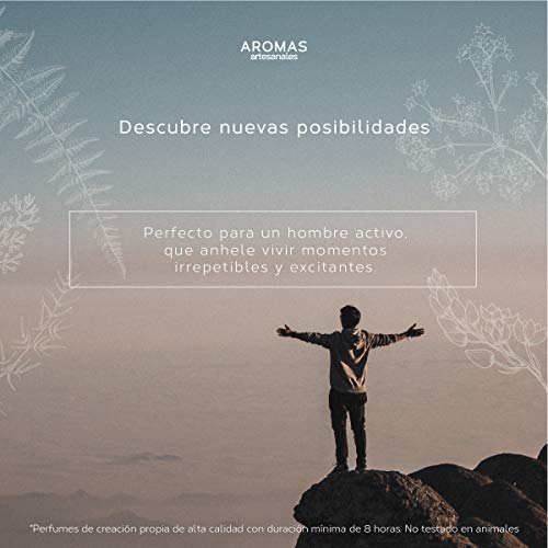 AROMAS ARTESANALES - Eau de Parfum Bulnes | Perfume con vaporizador para hombres | Fragancia Masculina 100 ml | Distintos Aromas - Encuentra el tuyo Aquí