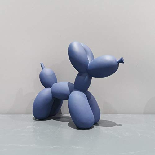 Artesanías De Resina Creativas Nórdicas Globo Estatua De Perro Escultura De Resina Decoración Del Hogar Accesorios Nórdicos Modernos De Decoración Del Hogar Para Sala De Estar Figuras De Animales 6 Co
