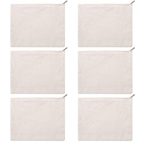 Aspire 6 Bolsa de Cremallera, Multiusos, Bolsa de Aseo, Neceseres de Viaje, Reutilizable Compra, Bolsos Pintados, 20 x 15 cm