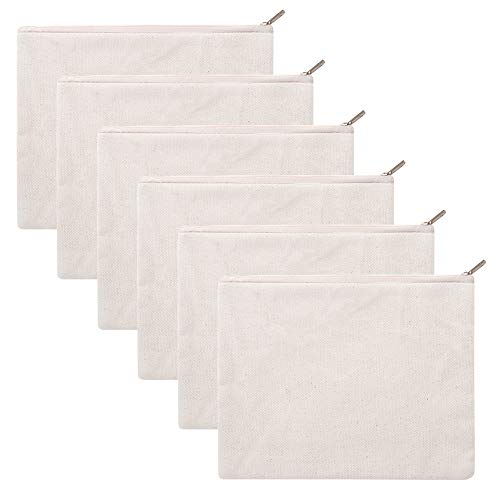 Aspire 6 Bolsa de Cremallera, Multiusos, Bolsa de Aseo, Neceseres de Viaje, Reutilizable Compra, Bolsos Pintados, 20 x 15 cm