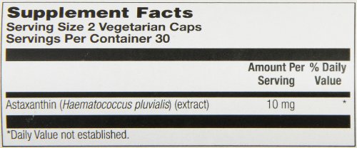 ASTAXANTHIN 10 MG 60 CAPSULAS