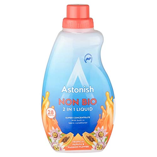 Astonish Non Bio 840 ml 28 Wash Tropical Papaya Y Fruta de la Pasión (C3380)