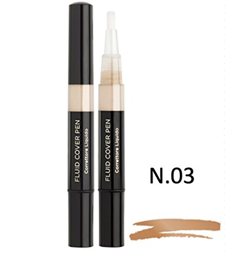Astra Maquillaje Corrector Astra Fluid Cover Pen Correttore Liquido 03 Deep - 1 unidad