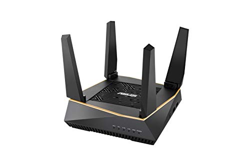 ASUS RT-AX92U Ai-Mesh Kit - Sistema dual Broadcom Dual Core WiFi AiMesh AX6100 Tri-Banda Gigabit (OFDMA, MU-MIMO, Triple VLAN, Wifi 6, Adaptive QoS, AiProtection PRO), Pack de 2 unidades (240m2)