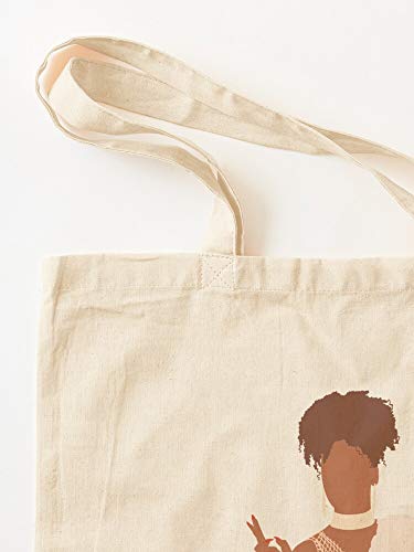 Atarahavenue Up Lennox Butter Shea Ari Bmo Break Me Baby Off Late Tote Cotton Very Bag | Bolsas de supermercado de lona Bolsas de mano con asas Bolsas de algodón duraderas