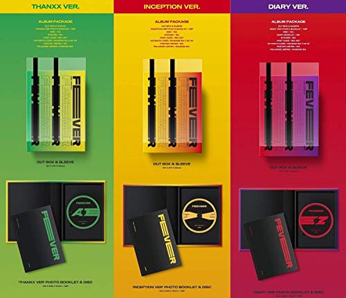 ATEEZ – Zero – Fever Part.1 [Diario ver.] (1er mini álbum) [Pre-orden] CD+folleto+póster plegado+otros con juego de pegatinas decorativas adicionales, juego de tarjetas fotográficas