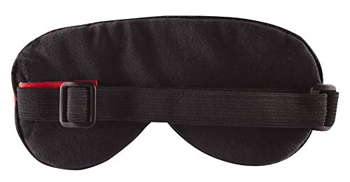 Athletic Club de Bilbao Bilbao Antifaz para Dormir - Producto Oficial del Equipo, 100% Anti-Luz, con Goma Flexible Ajustable y Tacto Suave