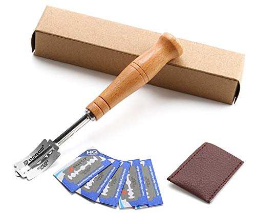 AtHomeBaking Pan Lame - Herramienta de corte - masa madre o baguettes, crear panes rústicos en casa