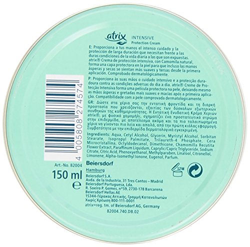 Atrix - Intensive - Crema de protección intensiva - 150 ml - [paquete de 4]