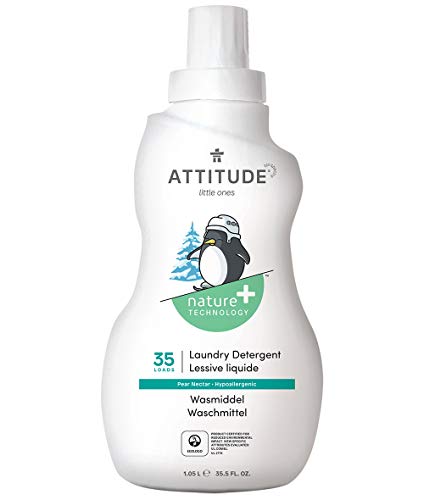 Attitude Pear Nectar 35 detergente para lavandería, 1,5 kg