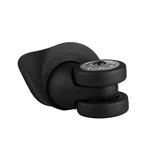 Auart Leiyi-Castor, Ruedas, Ruedas de Repuesto Maleta de Equipaje, Reparación de Ruedas Plegable de Equipaje, Spinner Ruedas de Repuesto, Maletas Easy Steering (Color : W046 Large White)